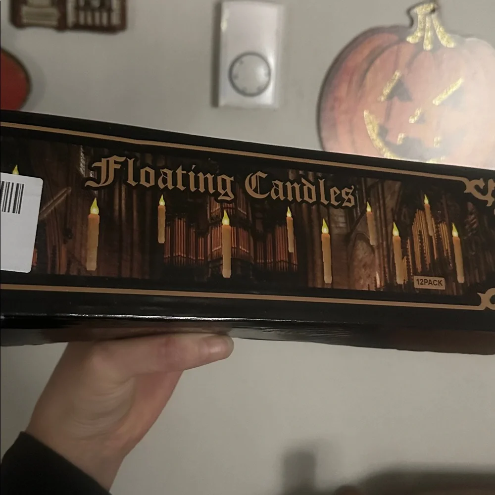 🕯️ Floating Halloween Harry Potter Hogwarts Candles Set 🕯️